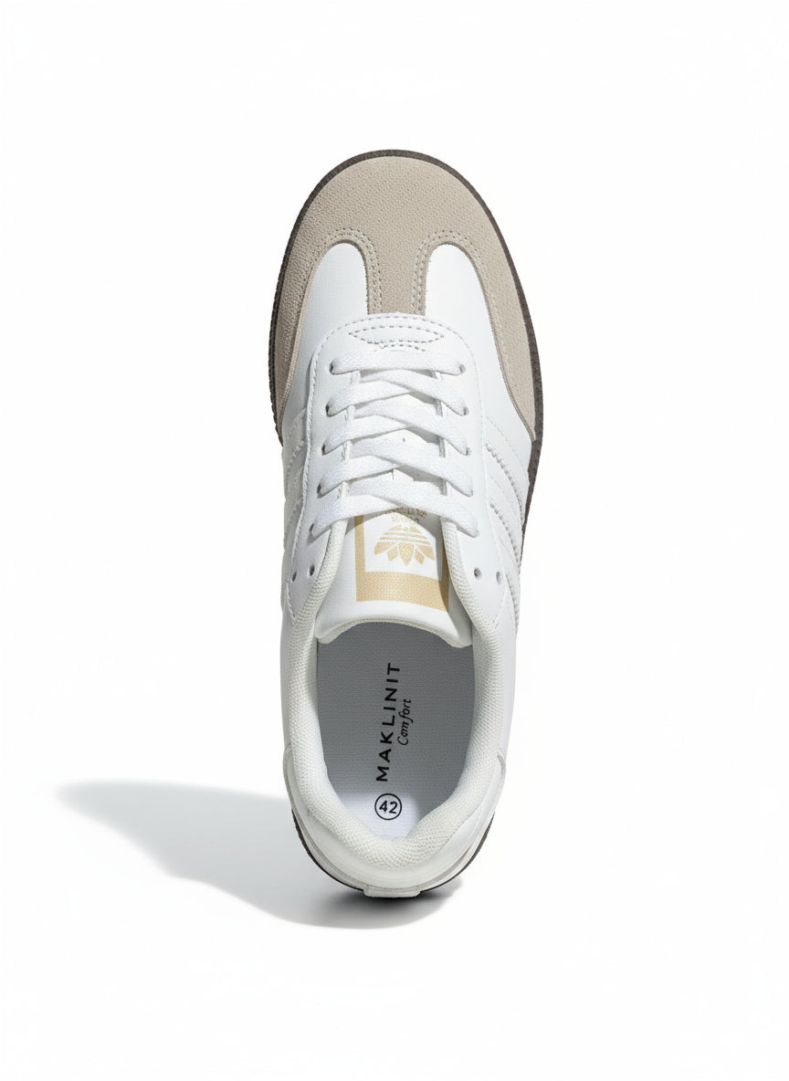 White Samba Heritage Sneakers