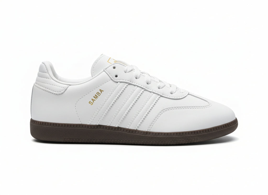 Unisex Samba White Retro Sneakers Shoes