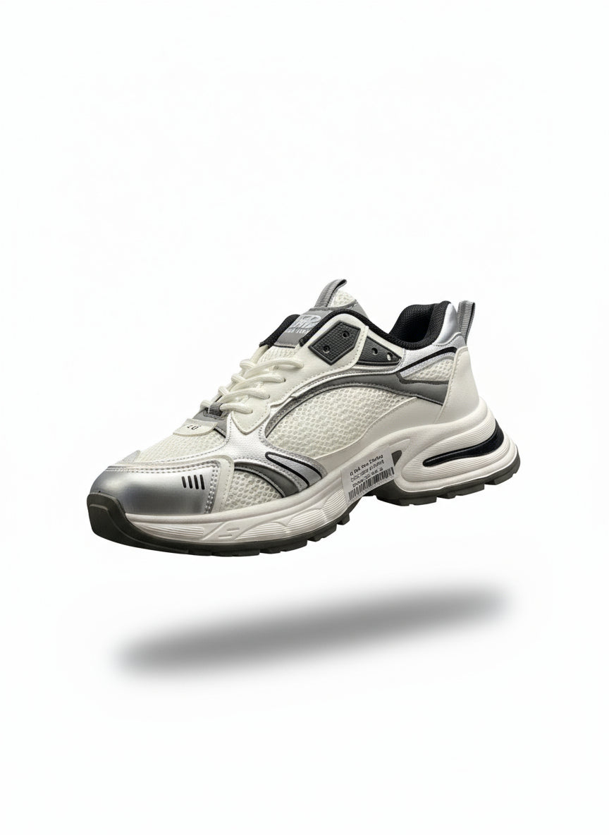 Silver X-Run Jogger Sneakers