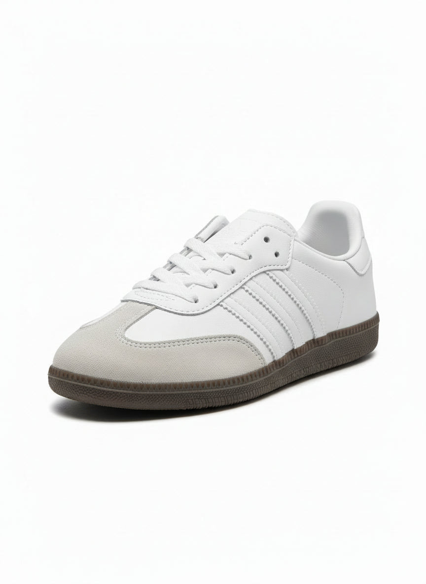 Unisex Samba White Retro Sneakers Shoes