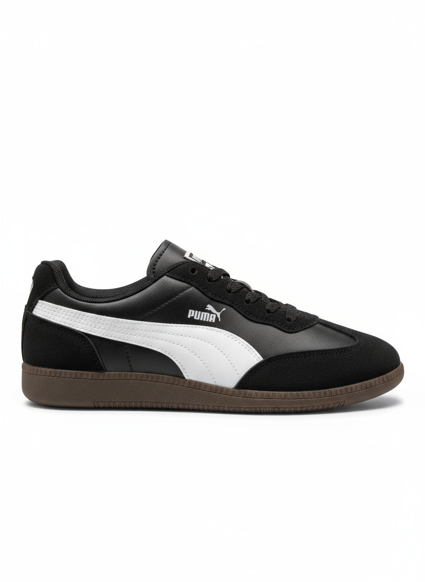 Classic Black & White Retro Sneakers