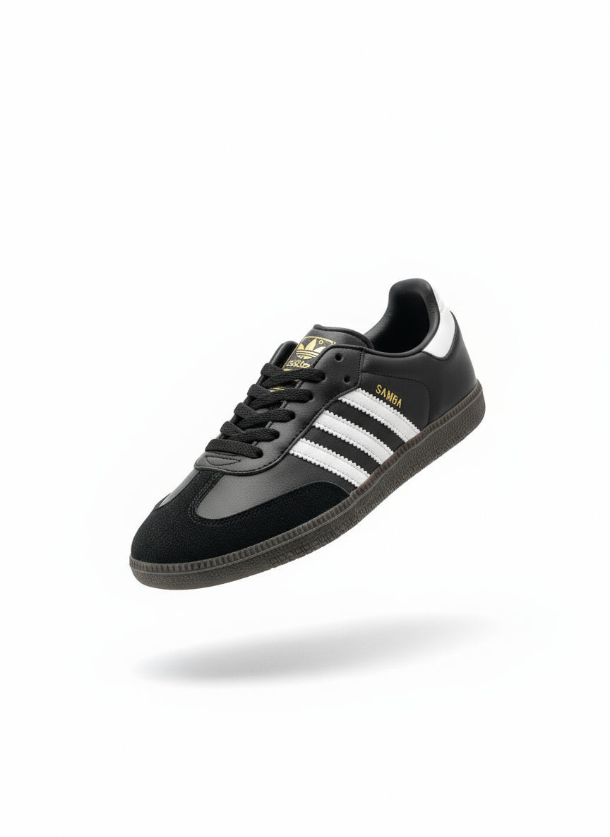 Black Samba Classic Sneakers