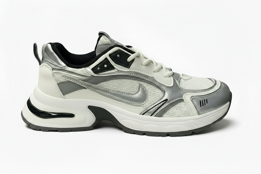 Silver X-Run Jogger Sneakers