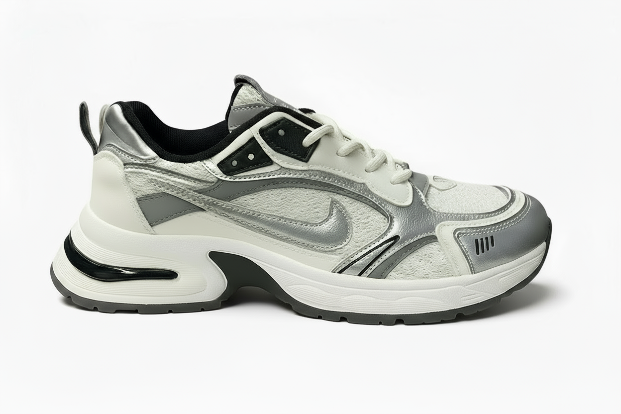 Silver X-Run Jogger Sneakers