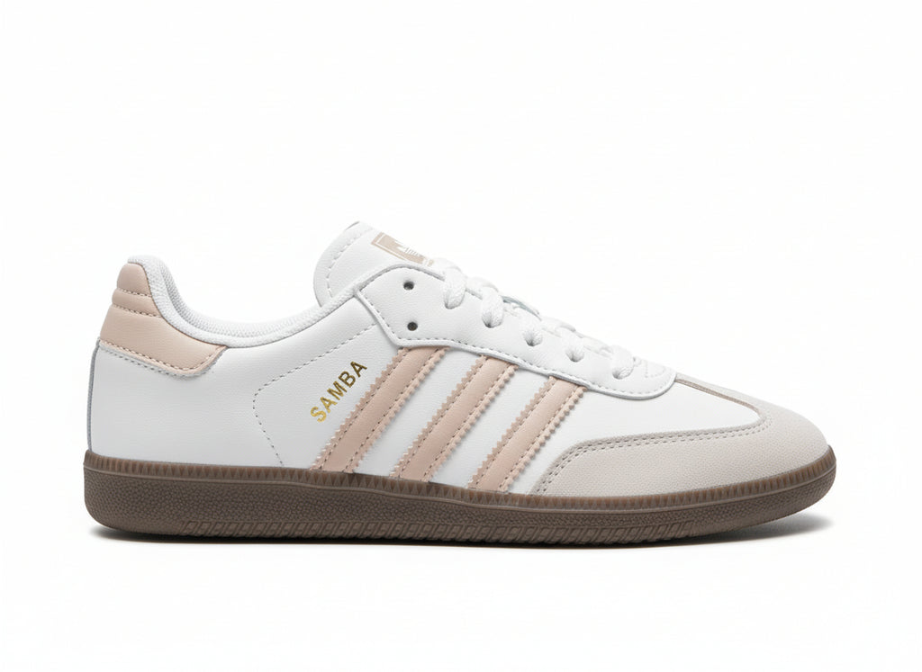 Blush Pink Retro Samba Sneakers Shoes for Women