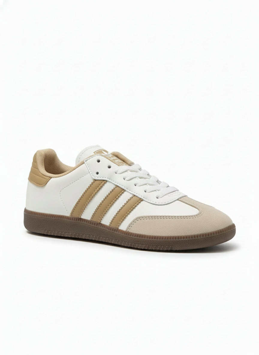 Beige Retro Casual Lightweight Comfort Sneakers Shoes