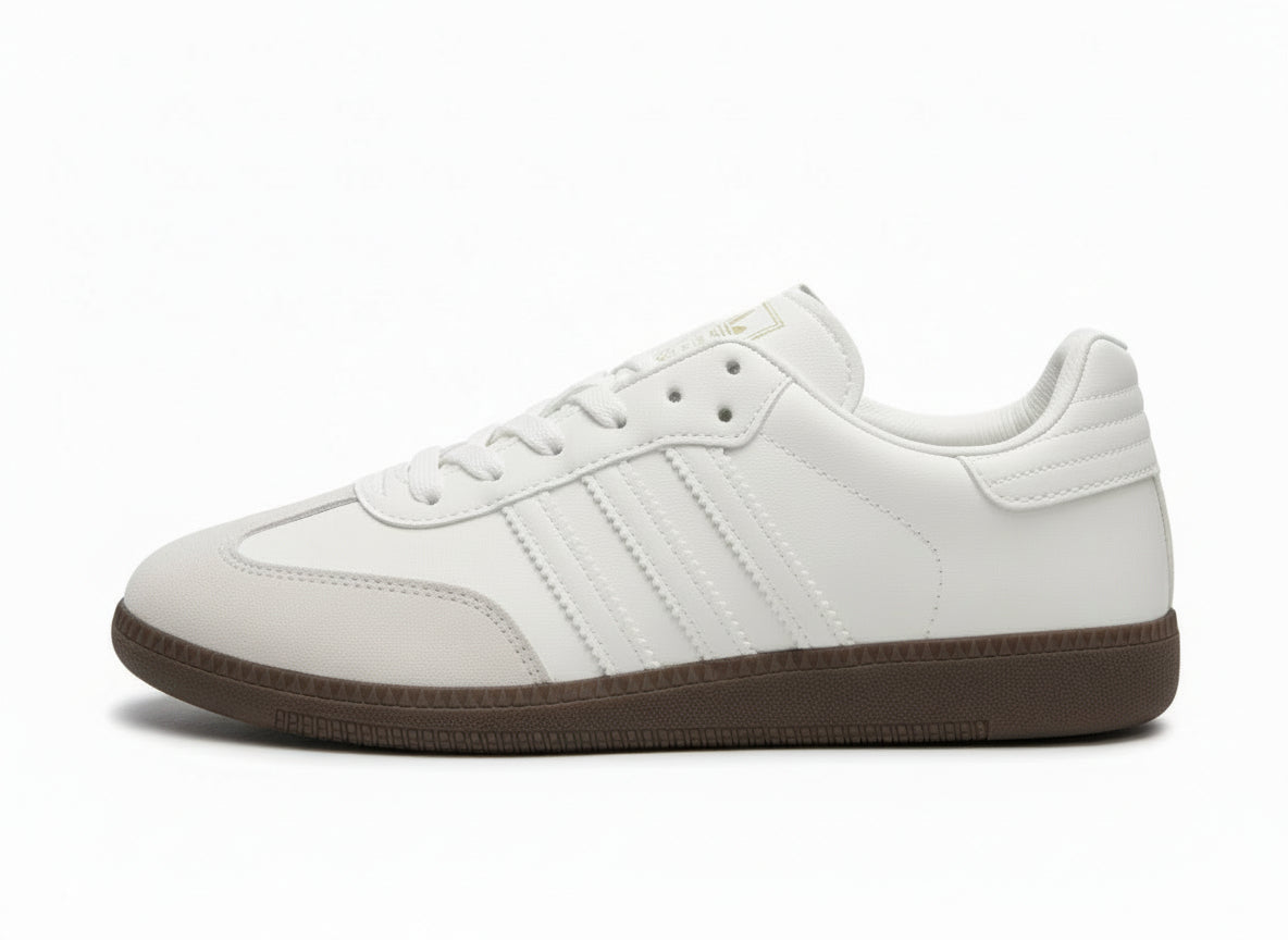 Unisex Samba White Retro Sneakers Shoes