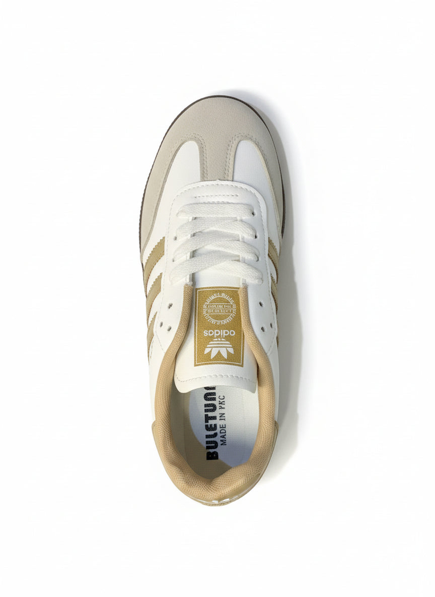 Blush Pink Retro Samba Sneakers Shoes for Women